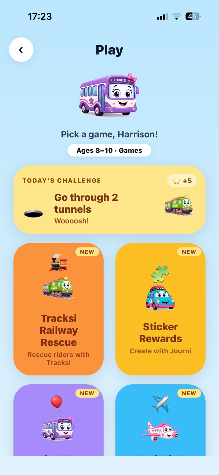 Games inside Journiverse